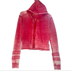 White Crow Lightweight Full Zip Hoodie Size S